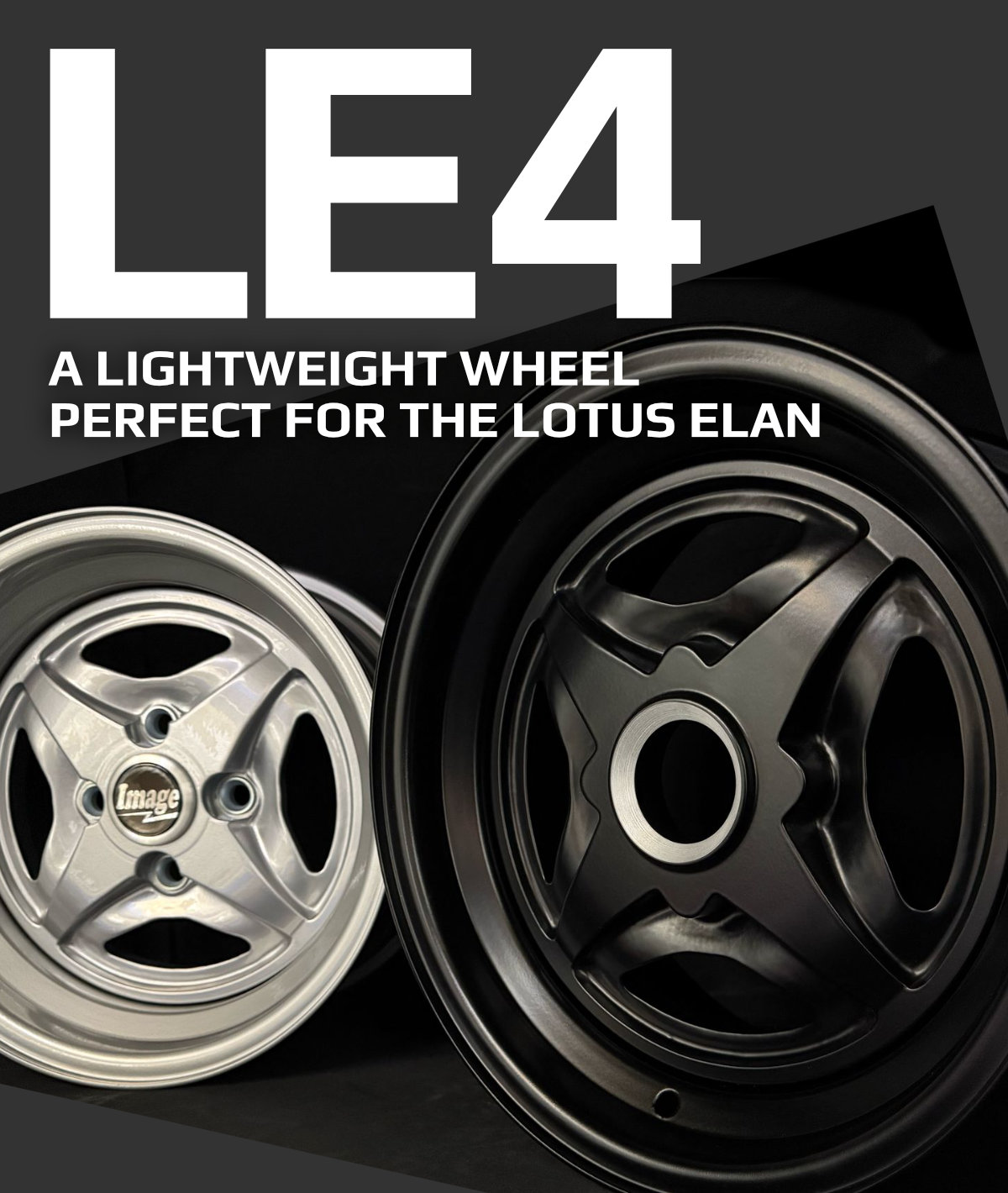 LE4 - a lightweight wheel perfect for Lotus Elan